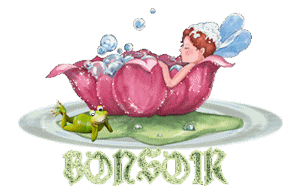 Gif animé bonsoir elfe